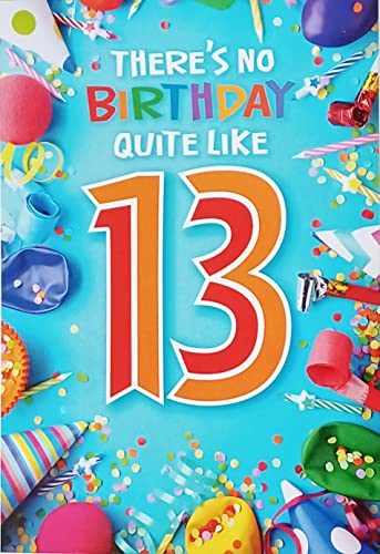 Greeting Card There's No 13 Year Old Quite Like You - Happy 13th Birthday Thirteen - Image 1