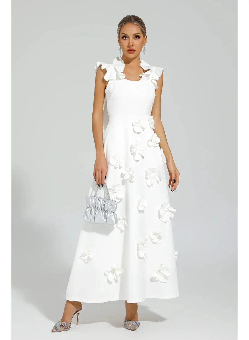 Ansel Flower Slip Dress