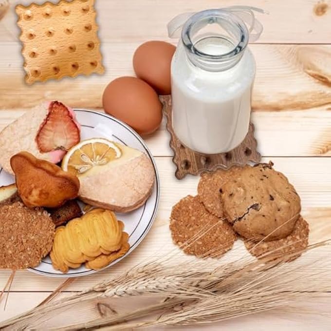 GraGra قواعد أكواب من الخيزران بحواف مموجة وتصميم مضاد للانزلاق ومعزولة حرارياً، مثالية لأكواب القهوة والأكواب مثالية للاستخدام في المنزل أو المكتب أو المقهى - Image 5