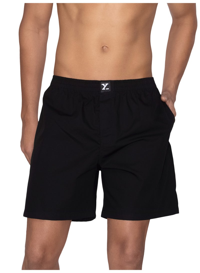 XYXX XYXX Men's Cotton Relaxed Solid Boxer Shorts - Image 1