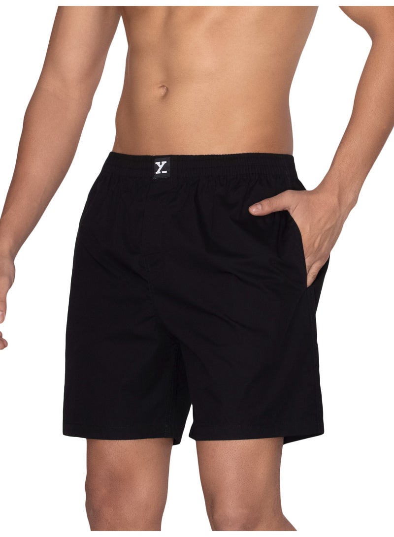 XYXX XYXX Men's Cotton Relaxed Solid Boxer Shorts - Image 4