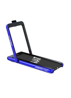MF-129-BLUE Home Use Walking Pad Foldable Treadmill With 3 HP DC Motor Bluetooth Console Display And Hifi Speaker For Home Use