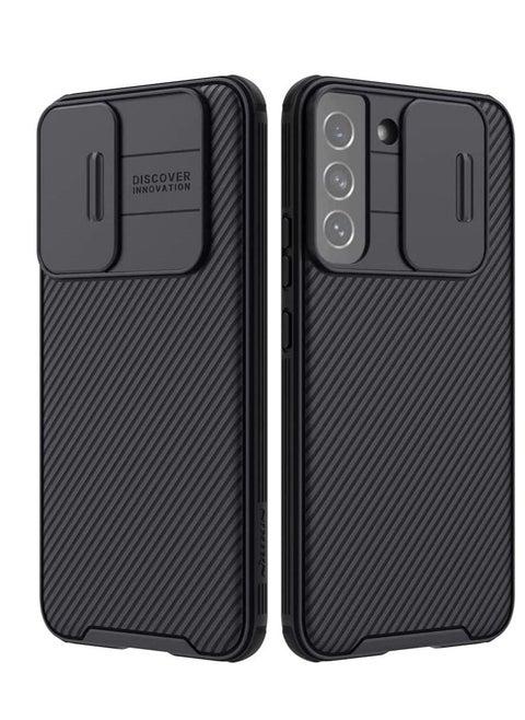 Nillkin Galaxy S22 Plus Case with Camera Cover, CamShield Pro Case with Slide Camera Protection, Slim Fit Thin Shockproof Cover