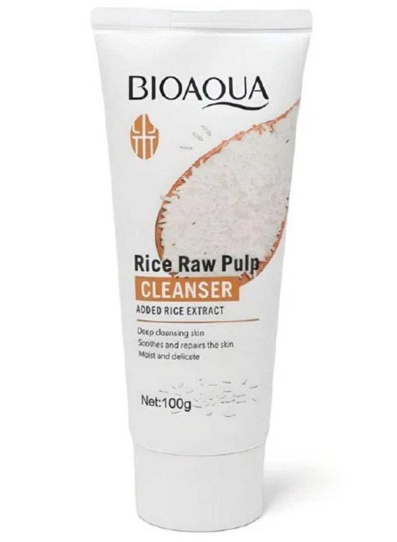 بيو أكوا منظف لب الأرز الخام 100 ج - Image 2