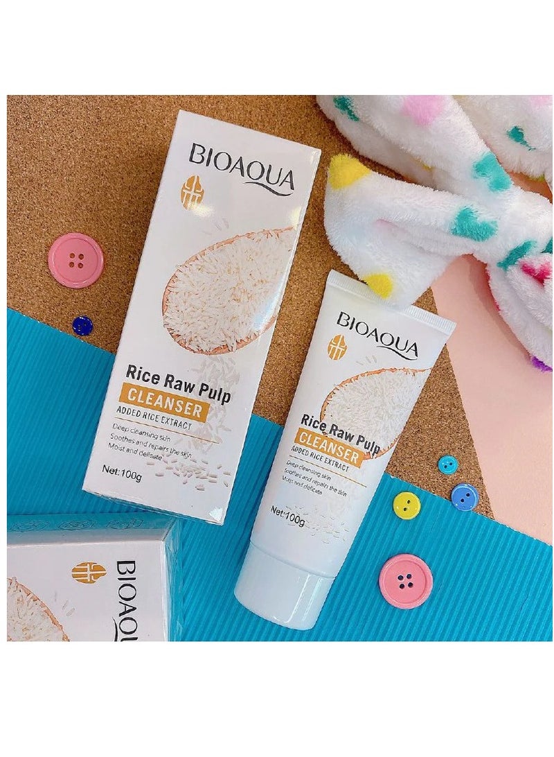 بيو أكوا منظف لب الأرز الخام 100 ج - Image 3