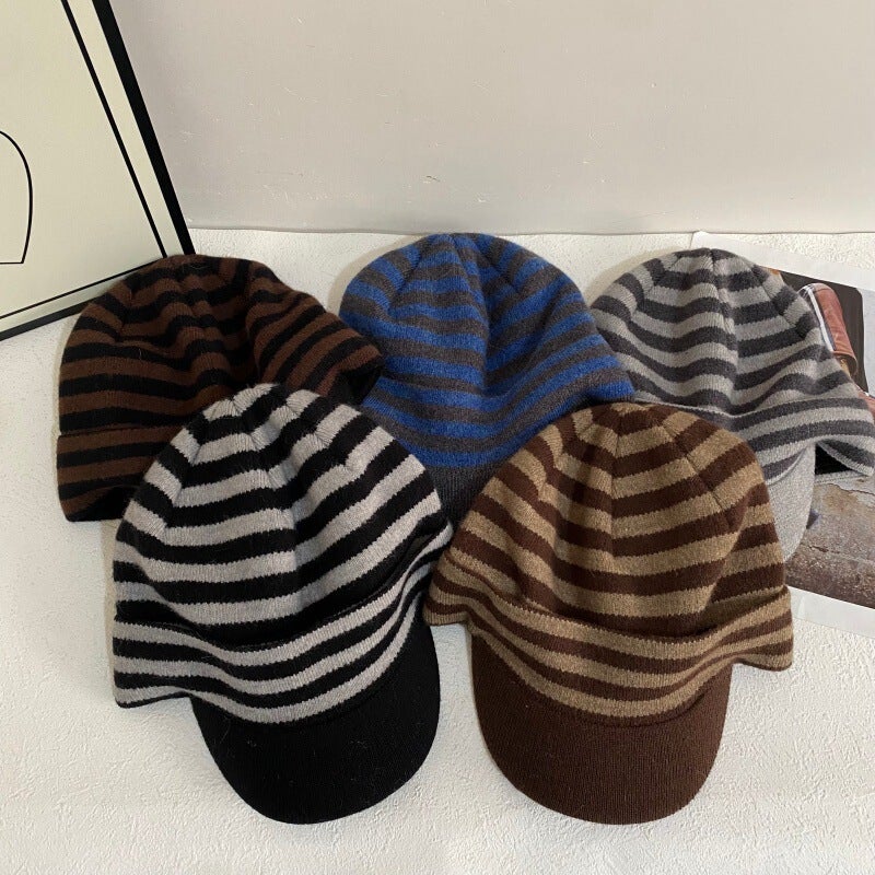 Denim Beret Women Autumn Vintage  Painter Oversized Hat Cotton - Image 2