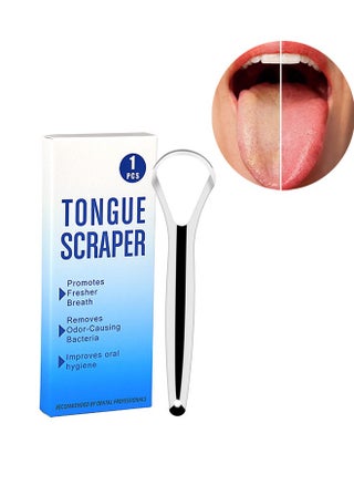 Reusable Stainless Steel Tongue Scraper  Remove Bad Breath Artifact Tongue Brush Tongue Scraper Tongue Cleaning Device Oral - pzsku/Z17D9B32DD2DD9D6771AFZ/45/_/1722675154/0ba2c143-d3dc-49fa-b2ff-4aa9bc399fff