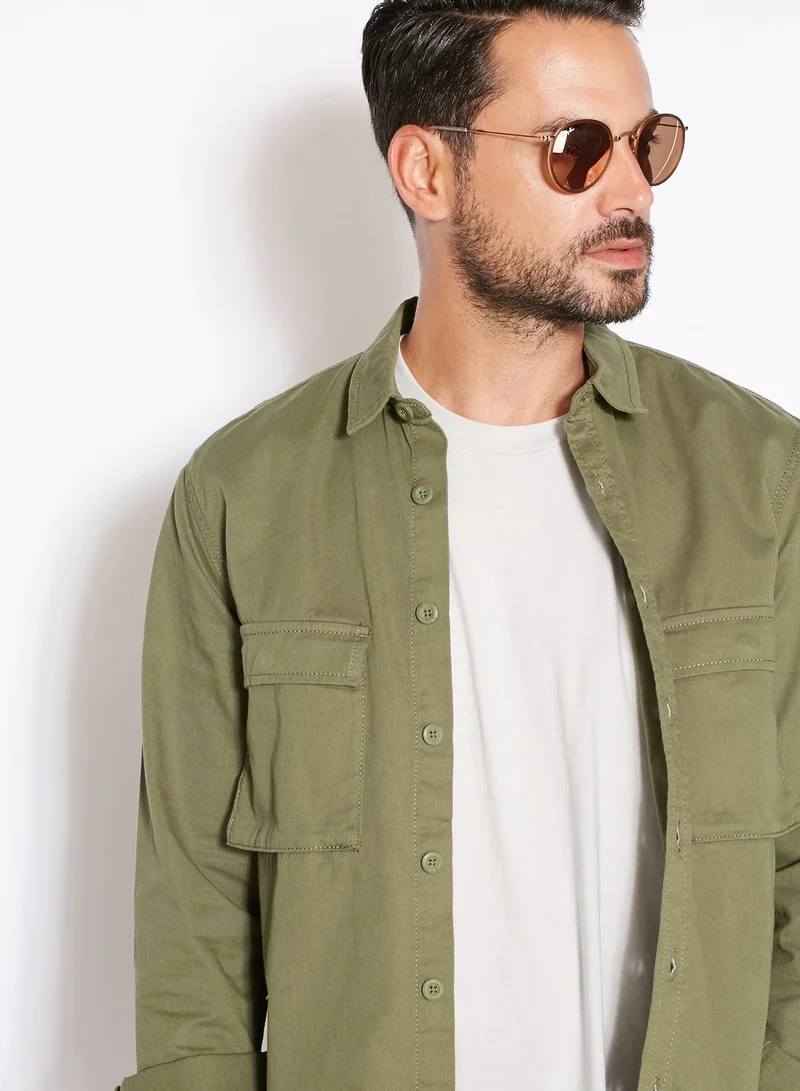 Ray-Ban Round Folding Flash Lenses