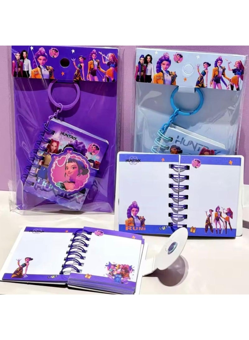 6PCs KPOP Demon Hunter دفاتر مفاتيح للأطفال، مثالية لحقائب الهدايا والهدايا - Image 5