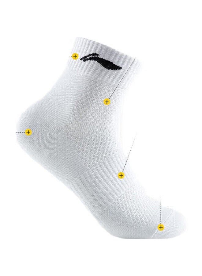 Li-Ning Socks Sports Socks For Men And Women, Running Socks, Table Tennis Socks, Badminton Socks, Basketball Socks, Odor-Resistant, Breathable, Sweat-Absorbing, Non-Slip Cotton Socks - Image 2