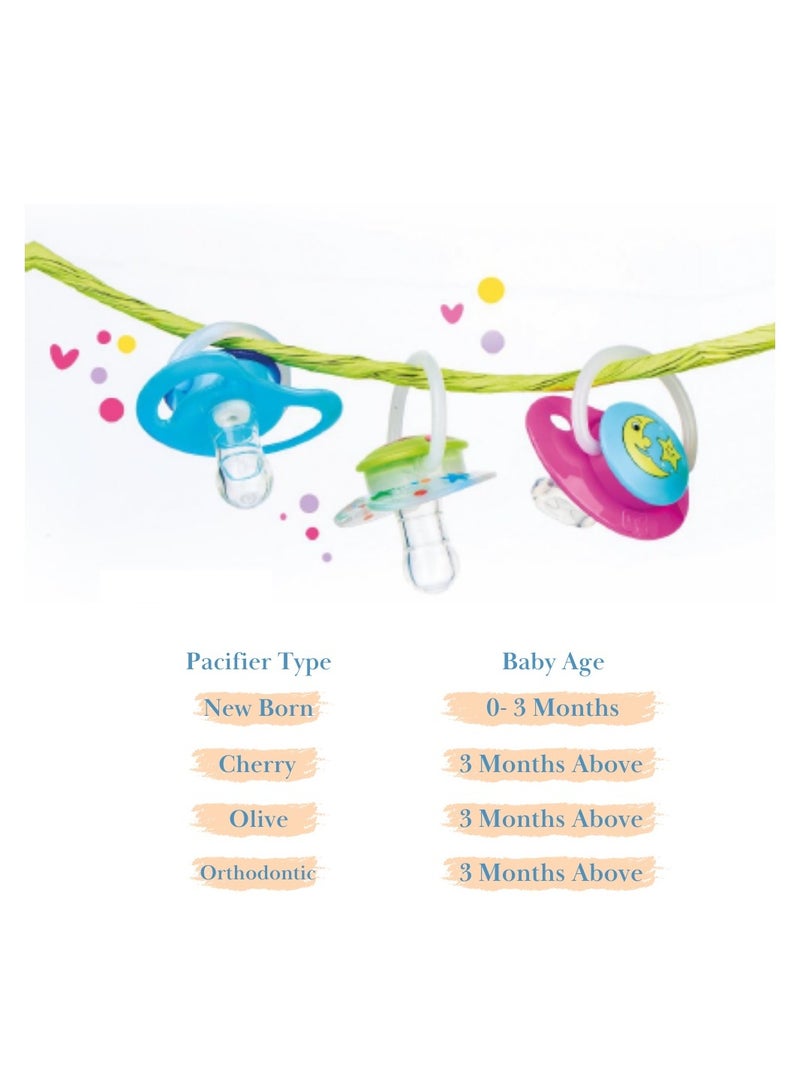 جابلو لهاية سيليكون للأطفال حديثي الولادة مع مقبض مضيء ليلي - Image 3