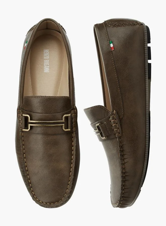 Renzo Ruganni Men Slip-On Loafers