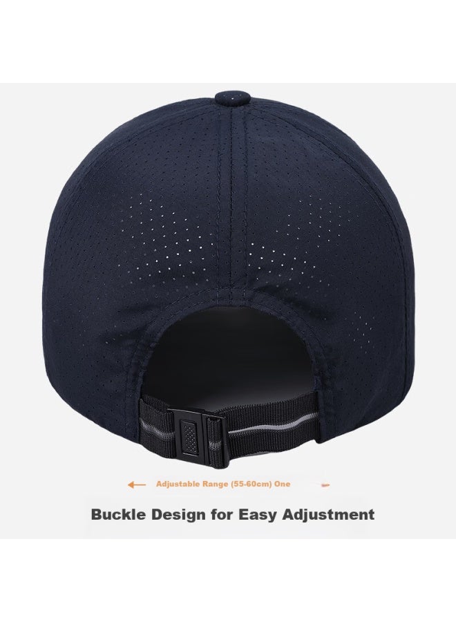 Denssyne Dexina Men's Running Marathon Sports Hat, Summer Sun Protection, Breathable Mesh, Lightweight, Fishing, Outdoor Baseball Cap - Image 2