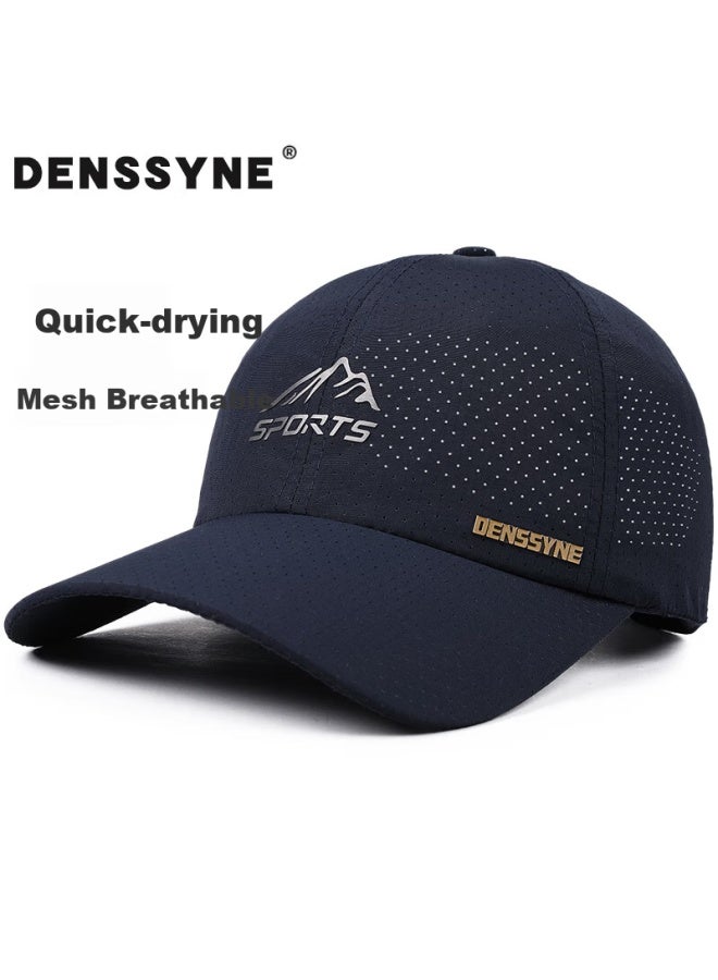 Denssyne Dexina Men's Running Marathon Sports Hat, Summer Sun Protection, Breathable Mesh, Lightweight, Fishing, Outdoor Baseball Cap - Image 1