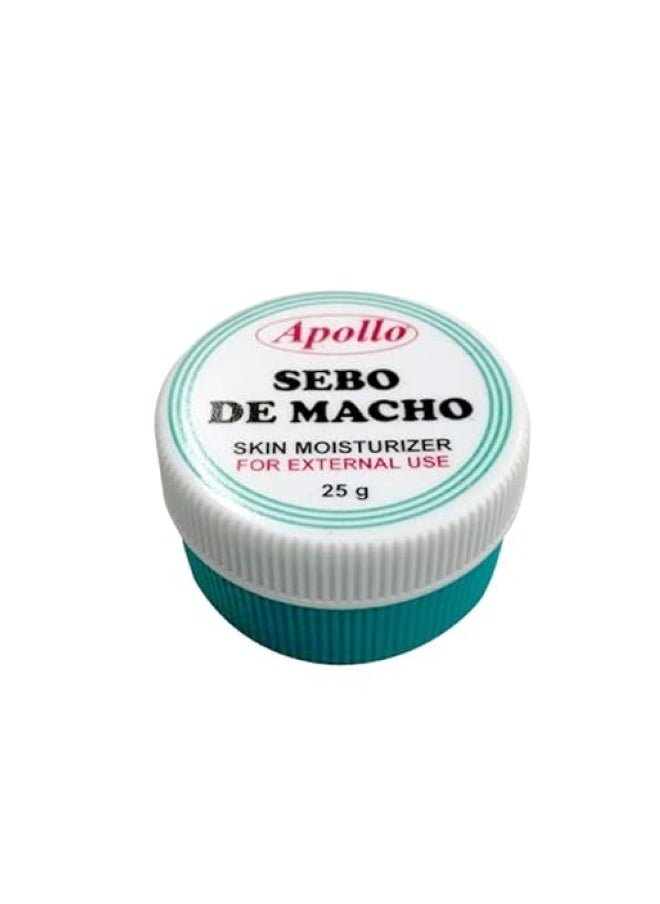 Apollo - Sebo De Macho Skin Moisturizer Big Size 25 Gm - Image 1