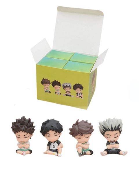 Four Types Of Volleyball Boy Anime Models Sleeping On Shoulders(3rd generation)