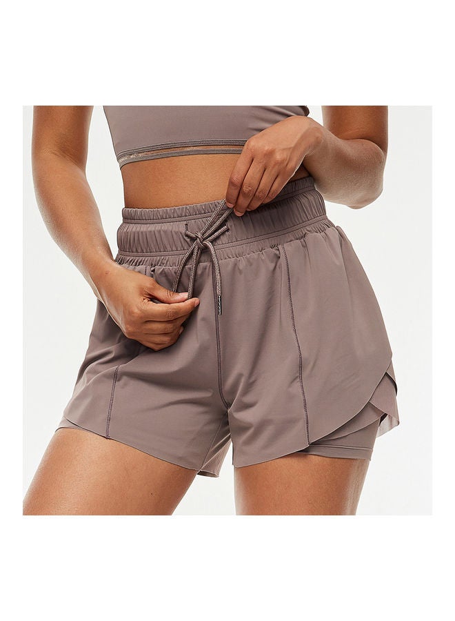 NIBEMINENT Elastic Waist Quick Dry Sport Shorts - Image 1