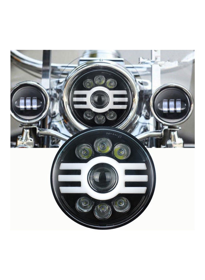 Loquat 1-Piece Round LED Projector Headlight - Image 2