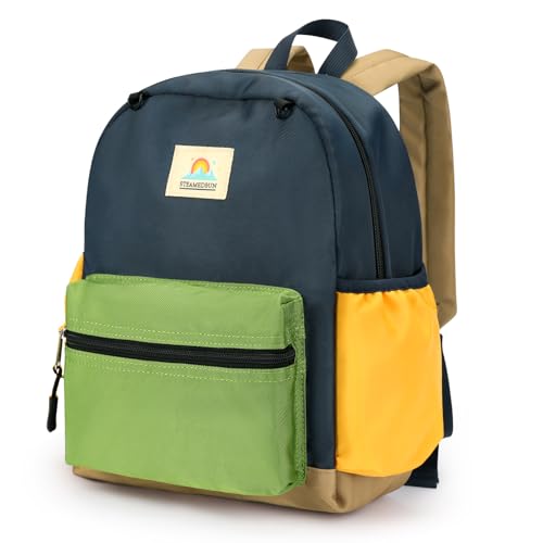 STEAMEDBUN Toddler Backpack for Boys 2-4: Kids Backpack Boys Girls - Preschool Kindergarten Daycare Backpacks - 12 inch - Image 1