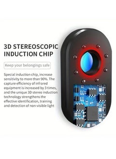 NIBEMINENT Small Hidden Camera Detectors Camera Detector Spy Camera Finder, Mini Detector for Hotels, Office, Bathroom, Surveillance Camera Detector Convenient to Carry  - Image 3