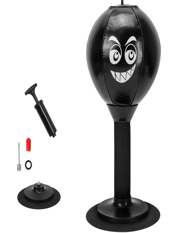 KH866 Desktop Punching Bag, Small Relaxing Rage Punch Bag for Stress Relief, Upgraded Strong Suction Cup and All-Around Foam Spring, Portable Tabletop Boxing Ball for Adults, Youth, Office, Home, Friends - Image 1