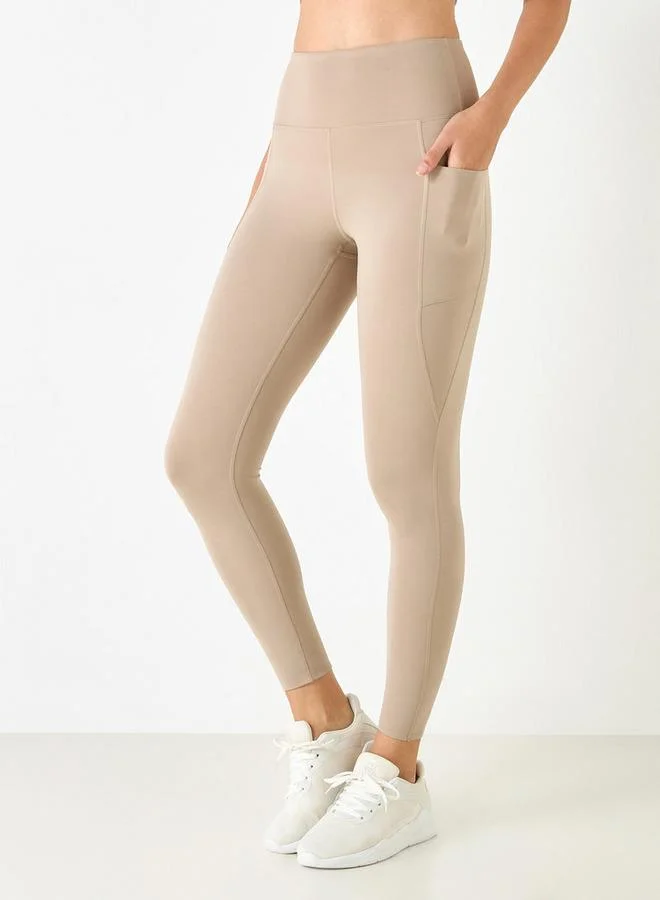 ADOT by Splash Elasticated Waist Leggings with Pockets