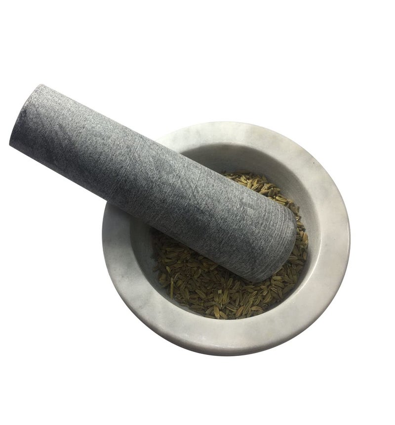 Yepmlrt Granite Replacement Pestle,Only Pestle [Mortar is not Included] Dark Gray Unpolished - Image 4