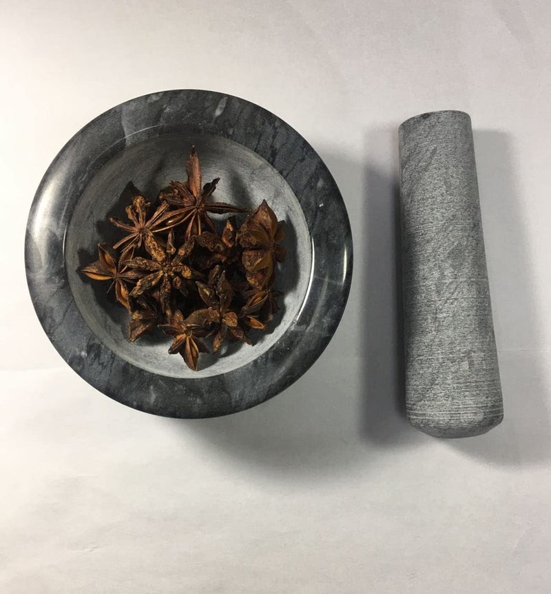 Yepmlrt Granite Replacement Pestle,Only Pestle [Mortar is not Included] Dark Gray Unpolished - Image 5