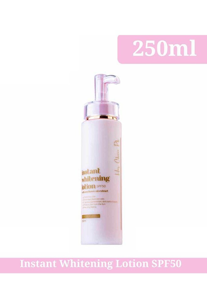 Her Choice Ph Instant Whitening Lotion SPF 50 with Sunflower Oil Extract 250ml  - Image 2