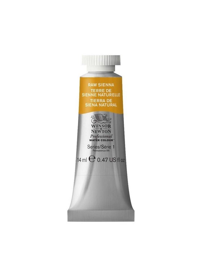 WINSOR & NEWTON Professional Water Colour 14 Ml - Raw Sienna (552) - Finely Pigmented, Vibrant, Vivid & Intermixable Artists' Water Colour Paints - More Colours Available  - Image 1