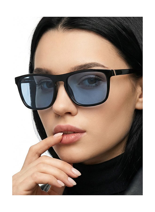 VINCENT CHASE Unisex Mirage Full Rim Wayfarer Frame Polarized & UV Protected Sunglasses VC S13981 - 54mm - Black - Image 4