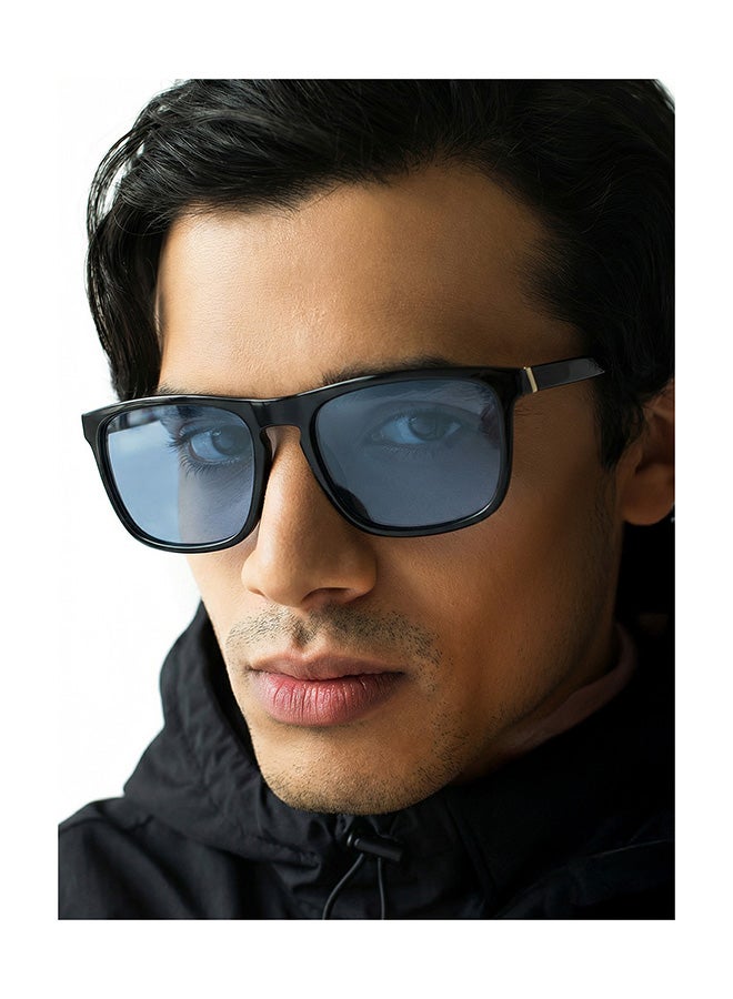 VINCENT CHASE Unisex Mirage Full Rim Wayfarer Frame Polarized & UV Protected Sunglasses VC S13981 - 54mm - Black - Image 3