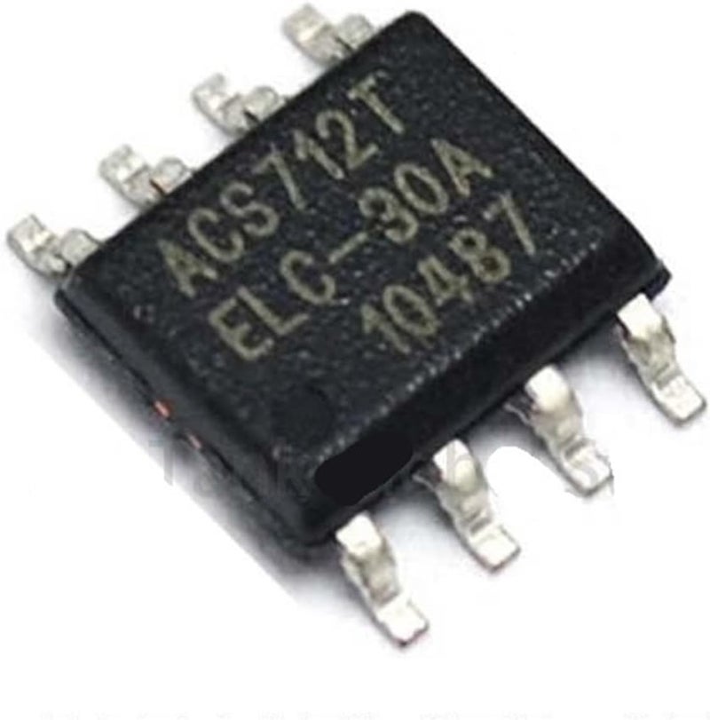 ACS712ELCTR 05A 20A 30A Current Sensor IC Module SOP 8 Chip 10 PCS Lot - Image 1