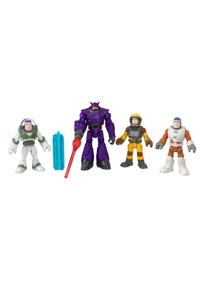 imaginext ألعاب ديزني وبيكسار لايت يير، مجموعة شخصيات باuzz لايت يير لمهمة إيميجينكست للعب التخيلي للأطفال من 3 إلى 8 سنوات - Image 1