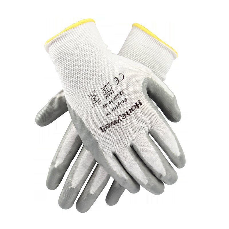 Honeywell 2232230CN Nylon Braided Gloves Nitrile Palm Dip Coating Wear-resistant Oil-resistant Breathable Non-slip 2232230 Cn (s code/ 7inch m code/ 8inch l code/ 9inch ) single set 