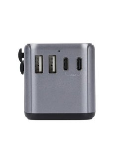 Swift 30W Universal Travel Adapter Multi Socket, 10A Fast Charging International Power Adapter 2 USB Ports and 3 USB Type C Ports with USB C PD 30W Country Specific Multi Plug  - Image 5