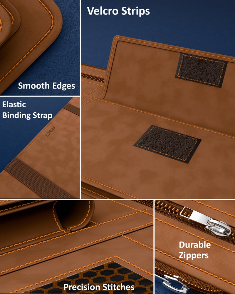 FEDUS Premium Car Sun Visor Organizer Car Organiser and Storage Car Document Holder, Sunglasses Holder for Car, Car All New Accessories Multipocket Pouch Auto Interior Accessories for Truck, SUV, Van - Image 4