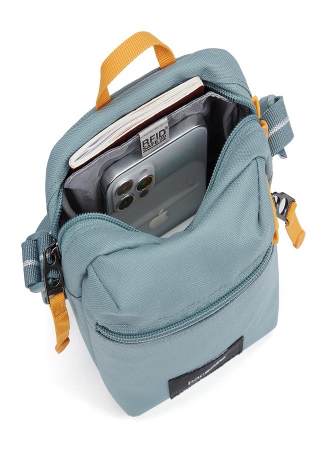 Pacsafe GO Anti Theft Micro Crossbody, Fresh Mint - Image 3