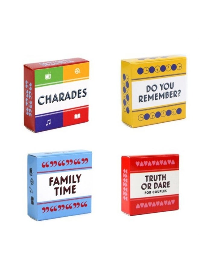 null - English Truth Or Dare For Couples Couple Game Card Family-Color:Ruth Or Dare For Couple Sincere Red Box - Image 1
