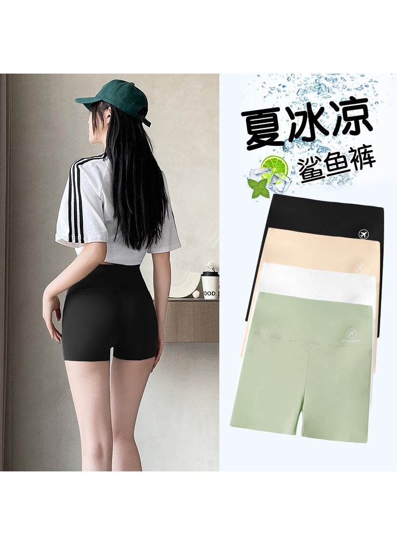 Generic - Breathable Shaping Bike Yoga Shorts Gray - Image 1
