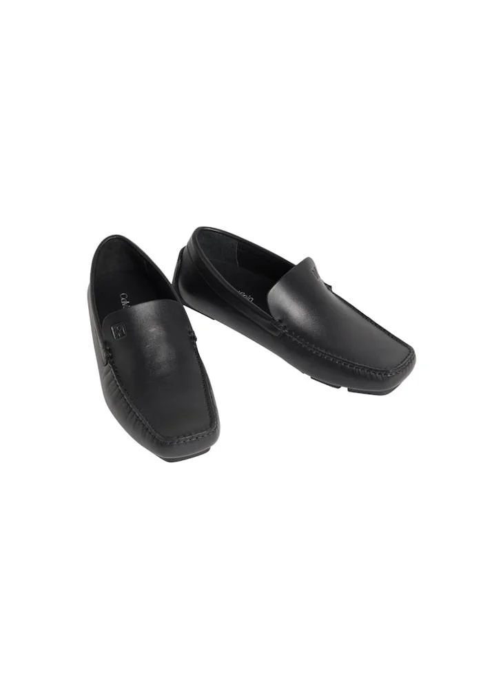 CALVIN KLEIN Driver Penny Loafers Embossed