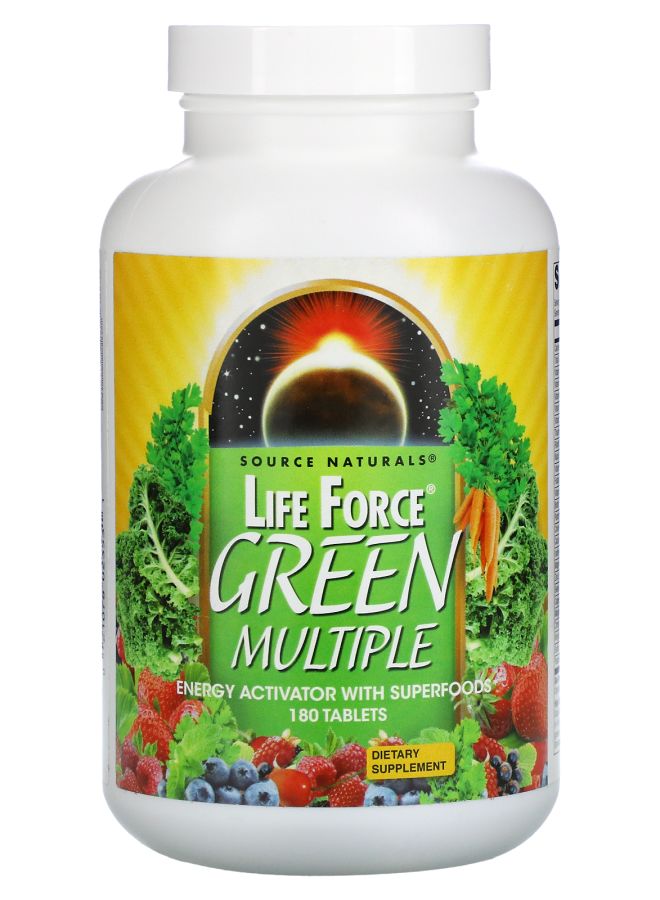 Life Force Green Multiple 180 Tablets