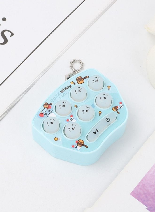 Y&D Mini Brick Game Toy Keychain Classic Portable Luminous Game Machine with Chain Birthday Party Most Popular 