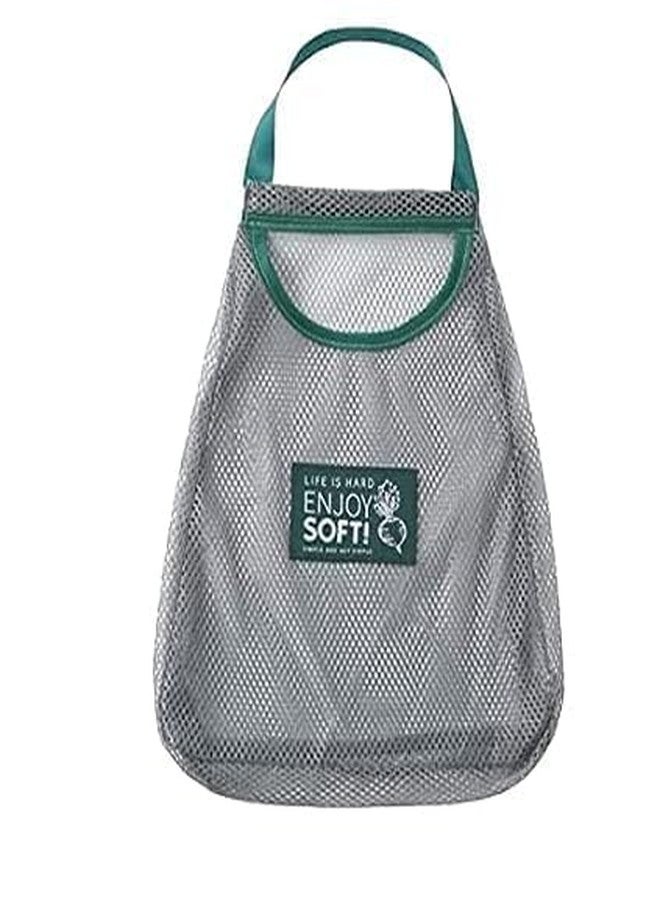 SWEEVAN Multipurpose Mesh Bags for Vegetables and Fruits Hanging Storage, Kitchen Storage, Washable & Foldable Net Storage Bags(Pack of 1) - Image 1