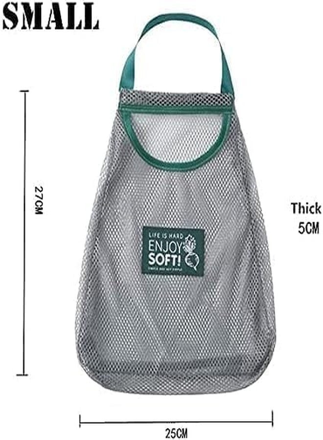 SWEEVAN Multipurpose Mesh Bags for Vegetables and Fruits Hanging Storage, Kitchen Storage, Washable & Foldable Net Storage Bags(Pack of 1) - Image 5