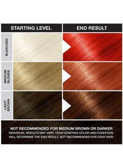 Fire Semi Permanent Conditioning Hair Color, Non-Damaging Hair Dye, Vegan, PPD and Paraben Free, Transforms to Vibrant Hair Color, Easy To Use and Apply Hair Tint, lasts up to 25 washes, 3.5oz - pzsku/Z17DB87C395B9BAEA2E1FZ/45/_/1683828501/d9966e79-c047-4e3a-9b44-ed3f2c85ddbb