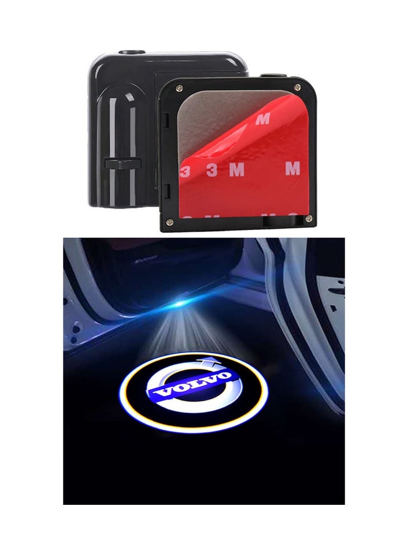 SYOSI 2PCS Wireless Car Door Logo Light, LED Courtesy Welcome Projector Wireless LED Car Door Lights Car Door Shadow Light Ghost Shadow Courtesy Lights LED Logo Door Lights Compatible with Volvo Most Models - Image 5