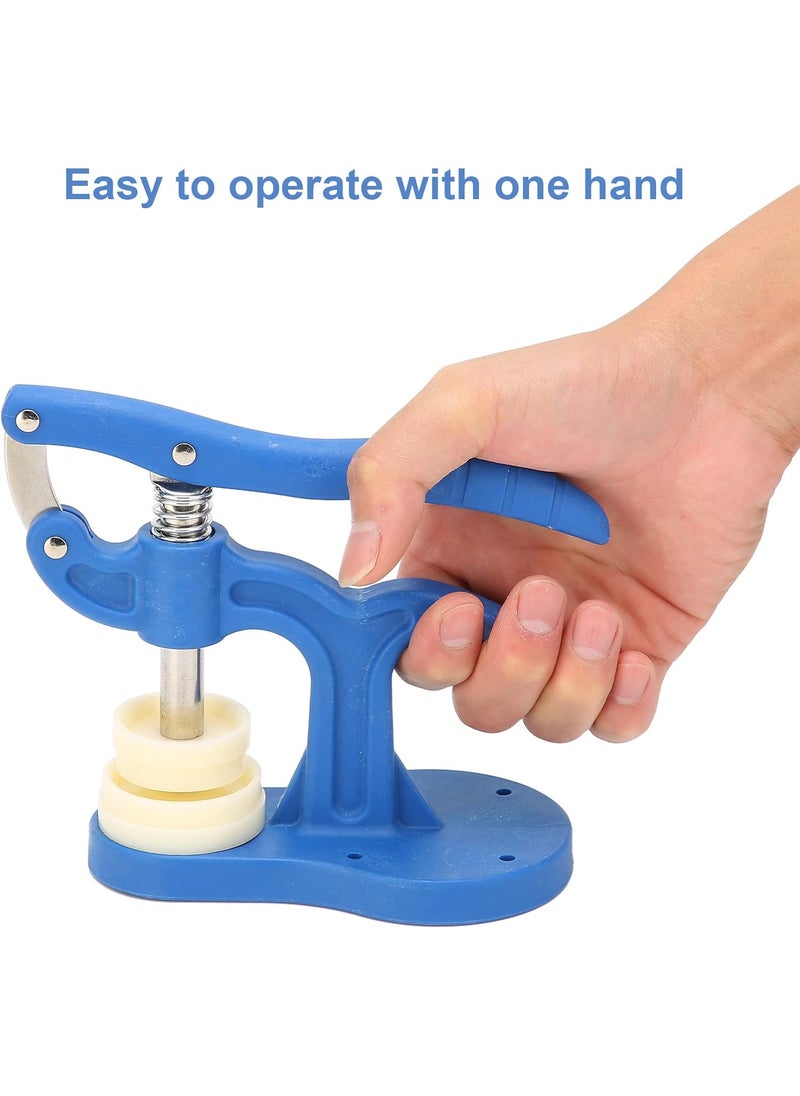 HURRISE Watch Back Press Tool Watch Press Watch Press Tool Professional 12 Piece Watch Press Set Watch Case Back Press Watch Back Press Watch Back Case Closer Include Metal 12 Dies  - Image 2