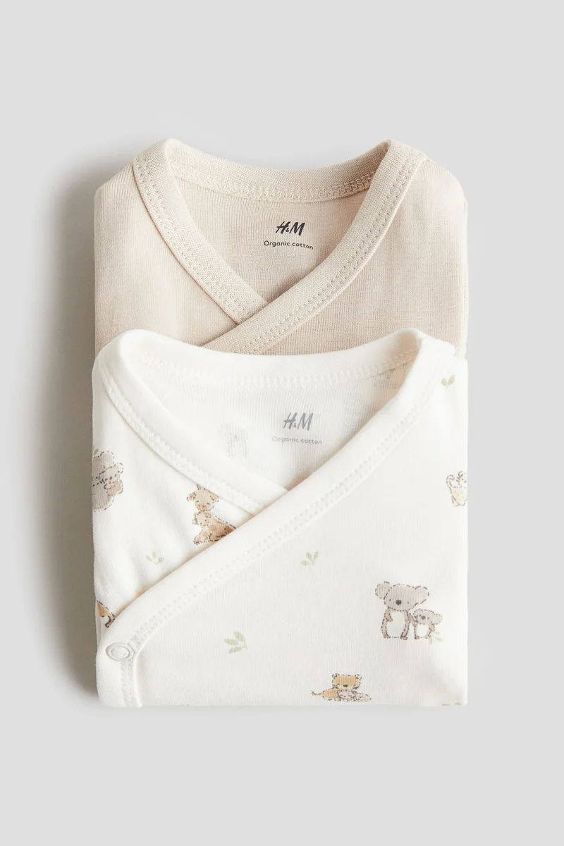 اتش اند ام بودي سوت بتصميم ملفوف - عبوة من قطعتين