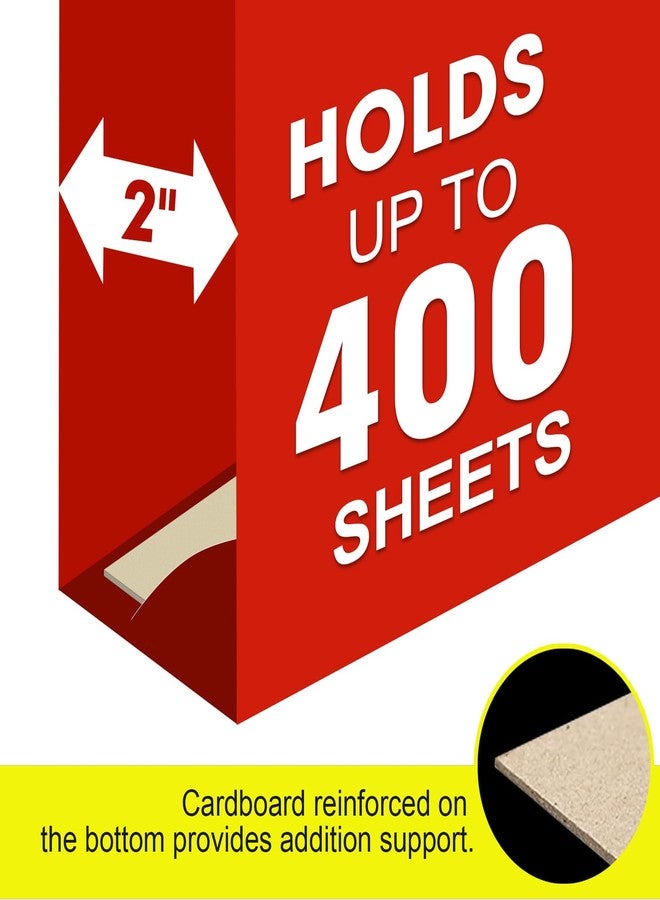 HERKKA Extra Capacity Hanging File Folders, 60 Pack Reinforced Letter Size Hanging Folders Designed for Bulky Files, Medical Charts, Assorted Colors (2 Inch Expansion) - Image 4